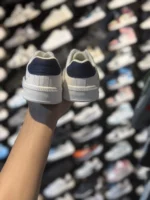 کفش ونس زنانه کيتی سفيد سرمه ای - Image 4