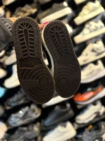 کتونی ترويس زنانه ساقدار کرم قهوه ای - Image 3