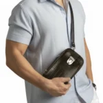 کيف دوشی مردانه چرم طبیعی آگرين