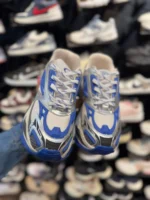 کتونی مردانه لژدار بالنسيگا سفيد ابی - Image 4