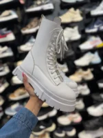 بوت مردانه سفيد برشکا - Image 2