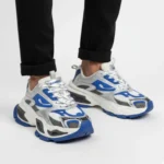 کتونی مردانه لژدار بالنسيگا سفيد ابی