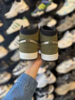 جردن وان ساقدار سبز مشکی - Image 3