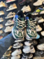 کتونی مردانه ديلاکس اديداس آبی سبز - Image 3