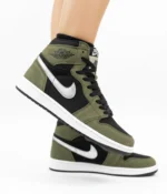 جردن وان ساقدار سبز مشکی