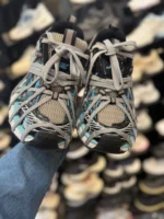 کتونی اسپايدری زنانه مشکی آبی - Image 5