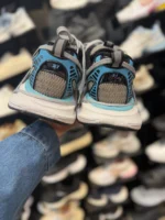 کتونی اسپايدری زنانه مشکی آبی - Image 2