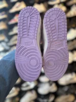 کتونی جردن وان ساقدار زنانه سفيد بنفش - Image 5