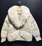 کاپشن زنانه وارداتی خزدار - Image 3