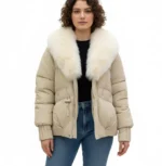 کاپشن زنانه وارداتی خزدار