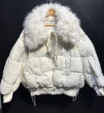 کاپشن زنانه وارداتی کوتاه خزدار - Image 5