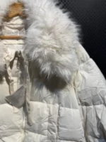 کاپشن زنانه وارداتی کوتاه خزدار - Image 2