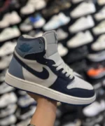 کتونی ساقدار جردن وان سرمه ای آبی - Image 2