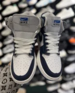 کتونی ساقدار جردن وان سرمه ای آبی - Image 4