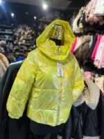 کاپشن زنانه پفکی براق - Image 2