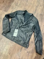 کاپشن چرم پليسي وارداتی - Image 2