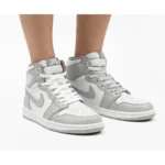 کتونی ساقدار جردن وان سفيد طوسی