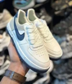 کتونی زنانه ايرفورس سفيد سرمه ای - Image 3