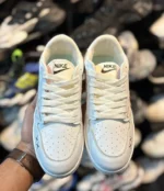 کتونی زنانه ترويس نورث فيس سفيد صورتی - Image 3