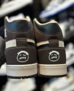 کتونی ترويس ساقدار کرم قهوه ای - Image 2