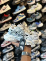 کتونی ديلاکس زنانه سفيد طوسی - Image 4