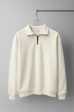 دورس مردانه ساده نيم زيپ - Image 5