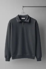 دورس مردانه ساده نيم زيپ - Image 4