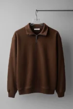 دورس مردانه ساده نيم زيپ - Image 2