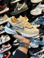 کتونی v2k زنانه کرم قهوه ای - Image 4