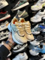 کتونی v2k زنانه کرم قهوه ای - Image 2