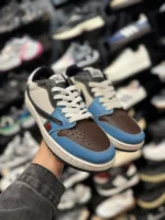 کتونی ترويس اسکات آبی مشکی - Image 5