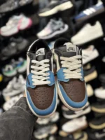 کتونی ترويس اسکات آبی مشکی - Image 3