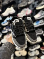 کتونی ترويس طوسی مشکی - Image 3