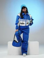 ست دخترانه سه تيکه کاپشن شلوار - Image 2