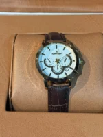 ساعت اسپرت طرح رمانسون زنانه قهوه ای - Image 3