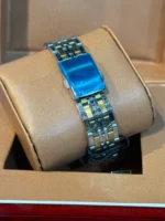 ساعت استيل طرح سيتيزن مردانه نقره اي طلايی - Image 3