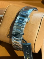 ساعت طرح الگانس مردانه نقره ای - Image 2