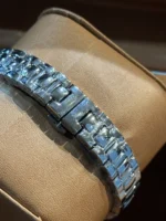 ساعت زنانه طرح پتک فيليپ نقره ای صفحه سفيد - Image 3