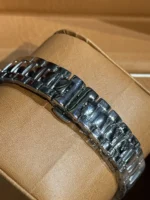 ساعت مردانه طرح پتک فيلپ نقره ای صفحه خاکی - Image 3