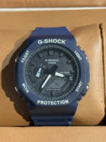 ساعت اسپرت طرح2100جی شاک بنفش - Image 3