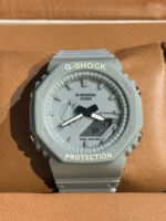 ساعت اسپرت طرح2100 جی شاک طوسی - Image 3