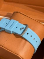 ساعت طرح جی شاک 2100 صفحه شفاف آبی - Image 2