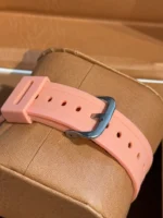 ساعت طرح جی شاک 2100 صفحه شفاف گلبهی - Image 2