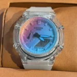 ساعت طرح جی شاک 2100 صفحه شفاف - Image 2