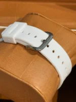 ساعت طرح جی شاک 2100 صفحه شفاف سفيد - Image 2