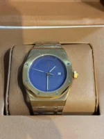 ساعت اودمار پيگهAP رزگلد صفحه سرمه ای - Image 2