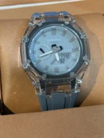 جی شاک2100 صفحه شفاف طوسی - Image 3