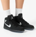 کتونی جردن ساقدار مشکی مات