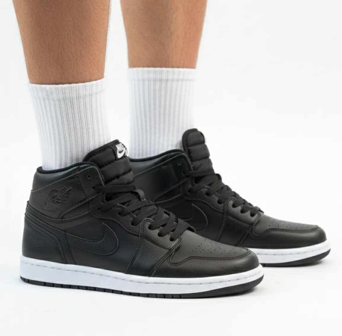 IMG_4800-1 کتونی ساقدار مشکی تمام - Image 1