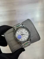 ساعت رولکس ديت جاست صفحه سفيدخطی - Image 2